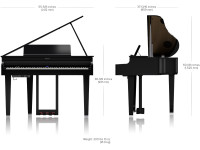 <b>Piano cauda digital eletrónico Roland GP-6 PE Preto Polido design acabamentos luxuosos BEST-SELLER</b> <b>Piano cauda digital eletrónico Roland GP-6 PE Preto Polido design acabamentos luxuosos BEST-SELLER</b>